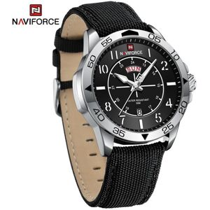 Maxpower (silver,black, 255mm) Naviforce Men's Watches Quartz Army Waterproof Wristw Maxpower (silver,black, 255mm) Naviforce Men's Watches Quartz Army Waterproof Wristw