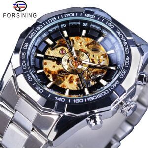 Maxpower (gold,ivory) Forsining Stainless Steel Waterproof Mens Skeleton Watches Top Bra Maxpower (gold,ivory) Forsining Stainless Steel Waterproof Mens Skeleton Watches Top Bra