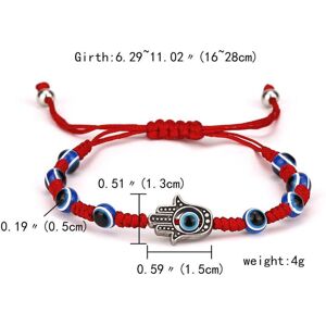 Maxpower (as the picture, BR20Y0103-3) "european & American Style Hand-woven Evil Ey Maxpower (as the picture, BR20Y0103-3) "european & American Style Hand-woven Evil Ey