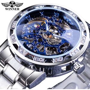 Maxpower (blue) Winner Transparent Fashion Luminous Gear Movement Royal Design Men Top Br Maxpower (blue) Winner Transparent Fashion Luminous Gear Movement Royal Design Men Top Br