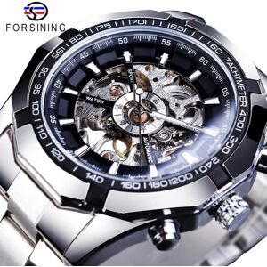 Maxpower (white) Forsining Stainless Steel Waterproof Mens Skeleton Watches Top Brand Lux Maxpower (white) Forsining Stainless Steel Waterproof Mens Skeleton Watches Top Brand Lux