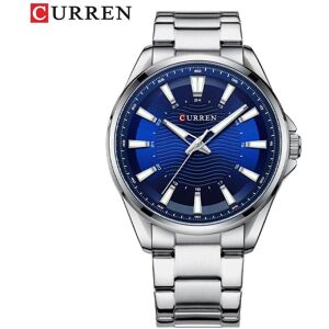 Maxpower (blue) Curren Classic Simple Stainless Steel Quartz Wristwatches Fashion Brand M Maxpower (blue) Curren Classic Simple Stainless Steel Quartz Wristwatches Fashion Brand M