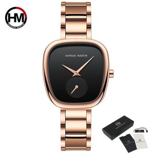 Maxpower (rose gold,black, Stainless Steel) Hannah Martin Women's Quartz Watches Lux Maxpower (rose gold,black, Stainless Steel) Hannah Martin Women's Quartz Watches Lux