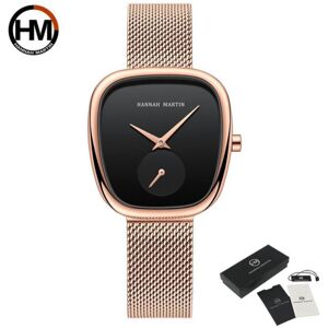 Maxpower (rose gold,black, Steel Belt) Hannah Martin Women's Quartz Watches Luxury W Maxpower (rose gold,black, Steel Belt) Hannah Martin Women's Quartz Watches Luxury W