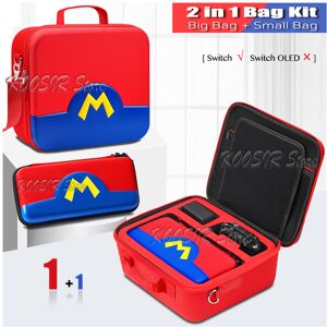 Maxpower (2 in 1 Kit B) New Nintendoswitch Big Storage Pouch Cute Case Travel Suitcase Ni Maxpower (2 in 1 Kit B) New Nintendoswitch Big Storage Pouch Cute Case Travel Suitcase Ni