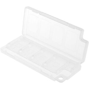 Maxpower (White) 1PC 10 in 1 Card Holder Game Card Protective Storage Case Cover for Nint Maxpower (White) 1PC 10 in 1 Card Holder Game Card Protective Storage Case Cover for Nint