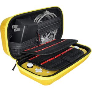 Maxpower (Yellow) Storage Bag Nylon EVA Hard Game Console Protection Bag Thickened Scratc Maxpower (Yellow) Storage Bag Nylon EVA Hard Game Console Protection Bag Thickened Scratc