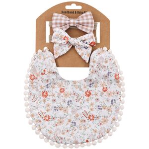 Maxpower (Red) Baby Boys Girls Bibs & Headband Floral PrintS Tassel Dinner Saliva Towel V Maxpower (Red) Baby Boys Girls Bibs & Headband Floral PrintS Tassel Dinner Saliva Towel V