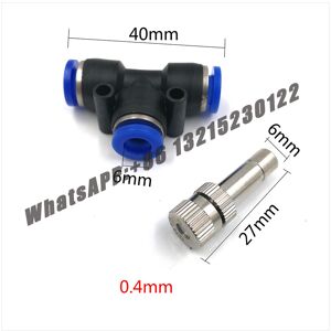 Maxpower (0.4mm) Misting Cooling System Low Pressure Atomizing Nozzles 6mm Slip lock Quic Maxpower (0.4mm) Misting Cooling System Low Pressure Atomizing Nozzles 6mm Slip lock Quic