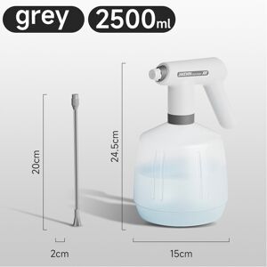 Maxpower (Light Grey) 2000ML Electric Spray Bottle Rechargeable Garden Watering Can With Maxpower (Light Grey) 2000ML Electric Spray Bottle Rechargeable Garden Watering Can With