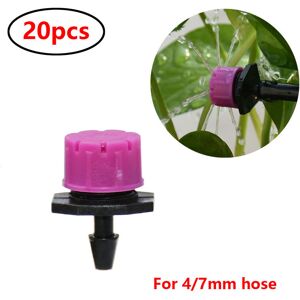 Maxpower (Pink) 1/4 Inch Nozzle Dripper Watering Sprayer Misting Garden Irrigation System Maxpower (Pink) 1/4 Inch Nozzle Dripper Watering Sprayer Misting Garden Irrigation System
