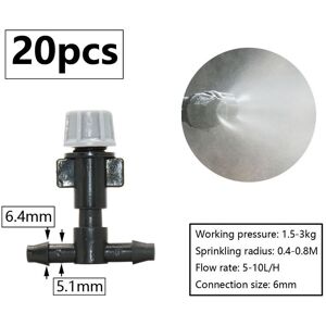 Maxpower (D) 1/4inch Misting Nozzle Dripper Watering Sprayer Atomizing Sprinkler Garden I Maxpower (D) 1/4inch Misting Nozzle Dripper Watering Sprayer Atomizing Sprinkler Garden I