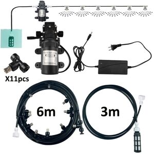 Maxpower (9M) Water Mist Atomizer Electric Sprayer Misting Cooling System Garden Nebulize Maxpower (9M) Water Mist Atomizer Electric Sprayer Misting Cooling System Garden Nebulize