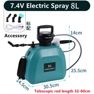 Maxpower (8 L 7.4V) Electric Sprayer Garden Automatic Atomization USB Rechargeable Plant Maxpower (8 L 7.4V) Electric Sprayer Garden Automatic Atomization USB Rechargeable Plant