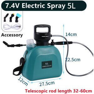 Maxpower (5 L 7.4V) Electric Sprayer Garden Automatic Atomization USB Rechargeable Plant Maxpower (5 L 7.4V) Electric Sprayer Garden Automatic Atomization USB Rechargeable Plant