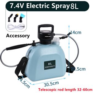 Maxpower (8 L 7.4V) Electric Sprayer Garden Automatic Atomization USB Rechargeable Plant Maxpower (8 L 7.4V) Electric Sprayer Garden Automatic Atomization USB Rechargeable Plant