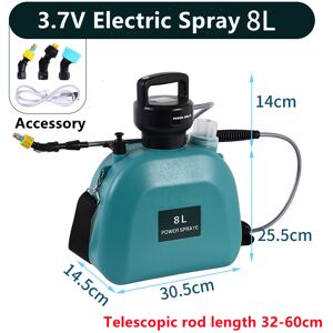 Maxpower (8 L 3.7 V) Electric Sprayer Garden Automatic Atomization USB Rechargeable Plan Maxpower (8 L 3.7 V) Electric Sprayer Garden Automatic Atomization USB Rechargeable Plan