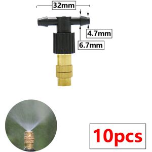 Maxpower (E) 10PCS 5 Types of Micro Drip Irrigation Misting Brass Nozzle Garden Spray Coo Maxpower (E) 10PCS 5 Types of Micro Drip Irrigation Misting Brass Nozzle Garden Spray Coo
