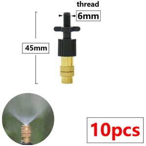 Maxpower (C) 10PCS 5 Types of Micro Drip Irrigation Misting Brass Nozzle Garden Spray Coo Maxpower (C) 10PCS 5 Types of Micro Drip Irrigation Misting Brass Nozzle Garden Spray Coo