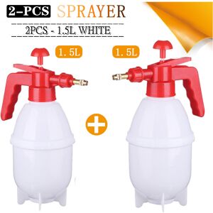 Maxpower (2Pcs 1.5L White) 2-Piece Hand Pressure Water Sprayer Trigger Air Pump Garden Di Maxpower (2Pcs 1.5L White) 2-Piece Hand Pressure Water Sprayer Trigger Air Pump Garden Di