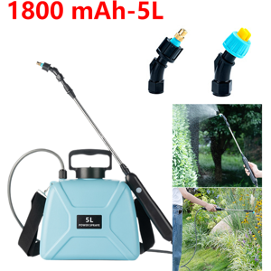 Maxpower (5L-Blue-1800mAh) Portable Electric Sprayer atering Spray Irrigation Tool USB Re Maxpower (5L-Blue-1800mAh) Portable Electric Sprayer atering Spray Irrigation Tool USB Re