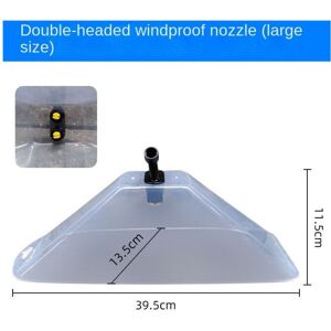 Maxpower (Double Head-L) Agricultural Windproof Nozzle Power Fan-type Sprayer Nozzle Elec Maxpower (Double Head-L) Agricultural Windproof Nozzle Power Fan-type Sprayer Nozzle Elec