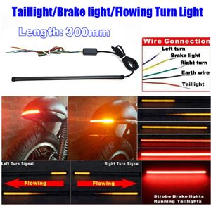 Maxpower 30cm Motorcycle Sequential Switchback Flowing LED Tail Brake Turn Signal Strip L Maxpower 30cm Motorcycle Sequential Switchback Flowing LED Tail Brake Turn Signal Strip L