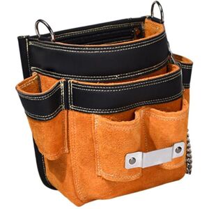 Maxpower Leather Tool Pouch Heavy Duty Multiple Storage Pockets Electrician Tool Belt for Maxpower Leather Tool Pouch Heavy Duty Multiple Storage Pockets Electrician Tool Belt for
