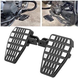 Maxpower Motorcycle Black CNC Billet Aluminum Front Driver Footrests Foot Pegs Wide Pedal Maxpower Motorcycle Black CNC Billet Aluminum Front Driver Footrests Foot Pegs Wide Pedal