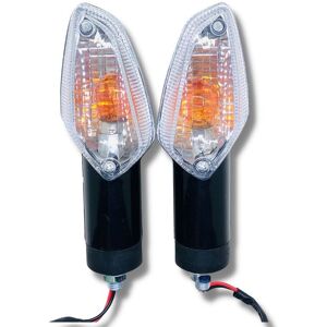 Maxpower White Lens Motorcycle Turn Signal Light Motorbike Front Rear Indicator Lamp For Maxpower White Lens Motorcycle Turn Signal Light Motorbike Front Rear Indicator Lamp For