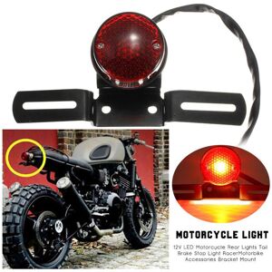 Maxpower New 12V Halogen Moto Rear Lights Motorcycle Tail Brake Stop Light Cafe Racer For Maxpower New 12V Halogen Moto Rear Lights Motorcycle Tail Brake Stop Light Cafe Racer For