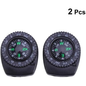 Maxpower 2Pcs Detachable Professional Wrist Compass for Watches Waterproof Outdoor Watch Maxpower 2Pcs Detachable Professional Wrist Compass for Watches Waterproof Outdoor Watch