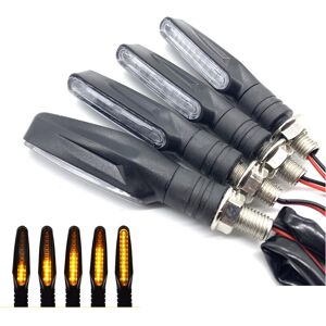 Maxpower 4pcs Motorcycle Turn Sequential Signals LED Blinker Flowing Water Flashing Light Maxpower 4pcs Motorcycle Turn Sequential Signals LED Blinker Flowing Water Flashing Light