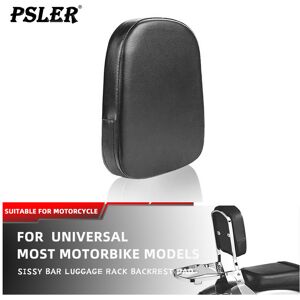 Maxpower Motorcycle Leather Rear Backrest Cushion Universal Sissy Luggage Rack Passenger Maxpower Motorcycle Leather Rear Backrest Cushion Universal Sissy Luggage Rack Passenger
