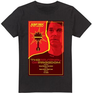 (S, Black) Star Trek Mens The Next Generation Season 1 Episode 21 T-Shirt (S, Black) Star Trek Mens The Next Generation Season 1 Episode 21 T-Shirt