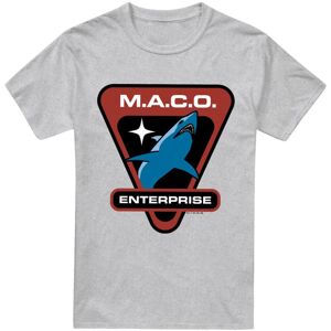 (XL, Sport Heather) Star Trek Mens MACO Patch T-Shirt (XL, Sport Heather) Star Trek Mens MACO Patch T-Shirt