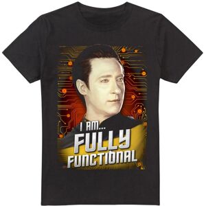(XL, Black) Star Trek Mens Fully Functional T-Shirt (XL, Black) Star Trek Mens Fully Functional T-Shirt