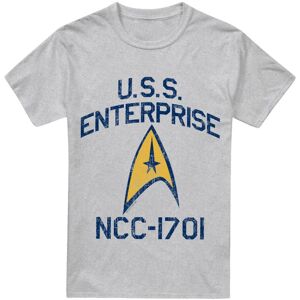 (XL, Sport Heather) Star Trek Mens Collegiate Arch T-Shirt (XL, Sport Heather) Star Trek Mens Collegiate Arch T-Shirt