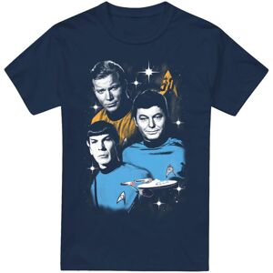 (XL, Navy) Star Trek Mens All Star Crew T-Shirt (XL, Navy) Star Trek Mens All Star Crew T-Shirt