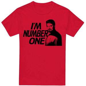 (XL, Red) Star Trek Mens I'm Number One T-Shirt (XL, Red) Star Trek Mens I'm Number One T-Shirt