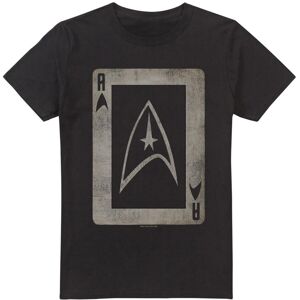 (M, Black) Star Trek Mens The Original Series Ace T-Shirt (M, Black) Star Trek Mens The Original Series Ace T-Shirt