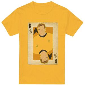 (S, Gold) Star Trek Mens The Original Series King T-Shirt (S, Gold) Star Trek Mens The Original Series King T-Shirt