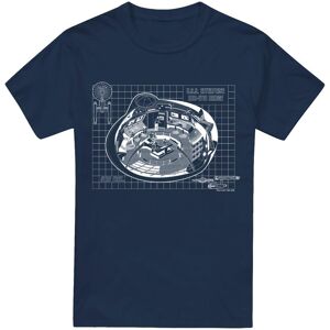 (XL, Navy) Star Trek Mens Bridge Print T-Shirt (XL, Navy) Star Trek Mens Bridge Print T-Shirt