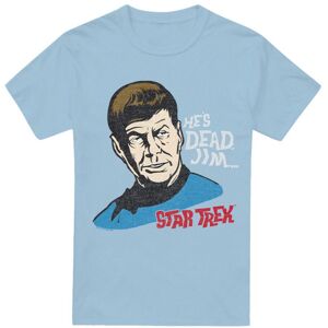 (S, Light Blue) Star Trek Mens He's Dead Jim T-Shirt (S, Light Blue) Star Trek Mens He's Dead Jim T-Shirt