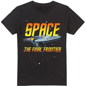 (XL, Black) Star Trek Mens Space T-Shirt (XL, Black) Star Trek Mens Space T-Shirt