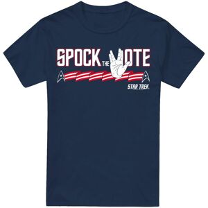 (3XL, Navy) Star Trek Mens Spock the Vote T-Shirt (3XL, Navy) Star Trek Mens Spock the Vote T-Shirt