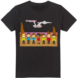 (M, Black) Star Trek Mens The Original Series Trexel Crew T-Shirt (M, Black) Star Trek Mens The Original Series Trexel Crew T-Shirt