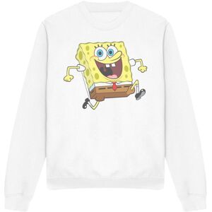 SpongeBob SquarePants Unisex Adult Happy Running Sweatshirt SpongeBob SquarePants Unisex Adult Happy Running Sweatshirt