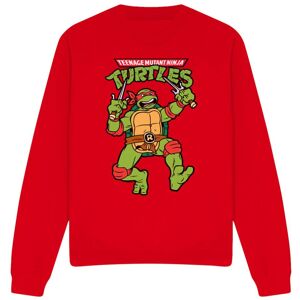 (XXL, Red) Teenage Mutant Ninja Turtles Unisex Adult Raphael Retro Sweatshirt (XXL, Red) Teenage Mutant Ninja Turtles Unisex Adult Raphael Retro Sweatshirt