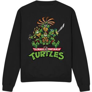 (XL, Black) Teenage Mutant Ninja Turtles Unisex Adult Manga Turtles Sweatshirt (XL, Black) Teenage Mutant Ninja Turtles Unisex Adult Manga Turtles Sweatshirt